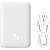 Carregador Portátil Magnético Mini Baseus 20 W 10.000 mAh - Branco (PPCX070002) - Imagem 5