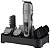 Conjunto de Barbeador Sem Fio Xion XI-HAIR6X1A - Prata - Imagem 1