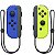 Controle Sem Fio para Nintendo Switch Joy-Con (L-R) - Azul/Amarelo - Imagem 1