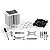 Cooler Líquido Be quiet! Shadow Rock 3 para CPU 120 mm BK005 - Branco - Imagem 3