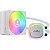 Cooler Líquido Gamdias Aura GL120 V2 ARGB 120 mm PWM para CPU - Branco - Imagem 1