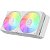 Cooler Líquido Gamdias Aura GL240 V2 ARGB 120 mm PWM para CPU - Branco - Imagem 4