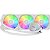 Cooler Líquido Gamdias Aura GL360 V2 ARGB 120 mm PWM para CPU - Branco - Imagem 2