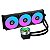 Cooler líquido Lian Li Galahad II Trinity 360 RGB INFI para CPU - Preto - Imagem 1