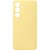 Estojo Protetor Samsung para Galaxy S24 FE Silicone EF-PS721CYEG - Amarelo - Imagem 1