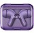 Fone de ouvido Realme Buds Air 7 RMA2408 ANC Bluetooth - Roxo - Imagem 2
