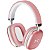 Fone de Ouvido Sem Fio Xion XI-AUX300BT Bluetooth - Rosa - Imagem 1
