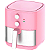 Fritadeira Elétrica Electrobras TLAF-61 1900W 220V - 6.1L Rosa - Imagem 2