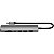 Hub Multimodais Satechi 7 em 1 USB-C - Cinza Espacial (ST-P7SM) - Imagem 3