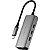 Hub Satechi Multiport 4 em 1 USB-C - Cinza (ST-H3C25EM) - Imagem 1