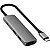 Hub Satechi Multiport 4 em 1 USB-C - Cinza Espacial (ST-P4SM) - Imagem 1