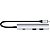 Hub Satechi Multiportas 4 em 1 USB-C - Silver (ST-P4SS) - Imagem 1