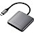 Hub Satechi Multiportas 4 em 1 USB-C PD 100 W - Cinza (ST-H4CPDM) - Imagem 4
