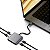 Hub Satechi Multiportas 4 em 1 USB-C PD 100 W - Cinza (ST-H4CPDM) - Imagem 2