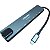 Hub Satellite A-HUBC54 8 em 1 - Preto/Cinza Escuro - Imagem 1