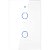 Interruptor de Luz Inteligente Touch Moes Zigbee ZS-US2-LN-WH-MS 2 Botões Wifi - Branco - Imagem 1