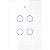 Interruptor de Luz Inteligente Touch Moes Zigbee ZS-US4-LN-WH-MS 4 Botões Wifi - Branco - Imagem 1