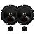 Kit Alto-falante para Automóvel JBL 62VFX55 6.5" 110 W 55 W RMS - Preto - Imagem 1