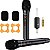 Kit de Microfone Maono WM760 A2 Sem Fio UHF - Preto 3 peças - Imagem 1