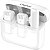 Kit de Microfone Sem Fio Ulanzi J-12 com Lightning - Branco - Imagem 2