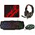 Kit Gamer Teclado + Mouse + Fone de Ouvido + Mousepad Strike Me CM-406 - Imagem 1