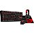 Kit Gamer Teclado + Mouse Redragon Fone de ouvido + Mouse Pad USB - Preto - Imagem 2