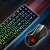Kit Teclado Mecânico Mecânico + Mouse Redragon S136 RGB Sem Fio - Preto - Imagem 1