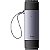 Leitor de Cartões de Memória Baseus Lite Series BS-OH069 Dual-Slot - Cinza/Preto (WKQX060113) - Imagem 1