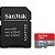 Memória Micro SD SanDisk Ultra 150 MB/s C10 U1 256 GB com Adaptador (SDSQUAC-256G-GN6MA) - Imagem 2