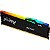 Memória RAM DDR5 Kingston 5200 MHz 16 GB Fury Beast RGB KF552C36BBEA-16 - Black - Imagem 2