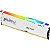 Memória RAM DDR5 Kingston 5200 MHz 16 GB Fury Beast RGB KF552C36BWEA-16 - White - Imagem 2