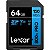 Memória SD Lexar 800X Blue Series High-Performance 150-30 MB/s C10 U3 V30 64 GB (LSD0800P064G-BNNNU) - Imagem 3