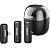 Microfone de Lapela BY-WM3T-D2 Sem Fio Lightning - Preto (2TX+1RX) - Imagem 1