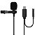 Microfone de Lapela Satellite A-FONE3C USB-C - Preto - Imagem 1
