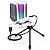 Microfone Fifine A6V RGB USB - Branco - Imagem 1