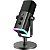 Microfone Gamer Fifine AM8B RGB USB-C/XLR - Preto - Imagem 1