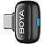 Microfone Sem Fio Boya Mini Lightning + USB-C - Preto - Imagem 3