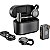 Microfone Sem Fio Hollyland Lark M2S Combo (2TX+1RX) USB-C/Lightning/Câmera - Space Gray - Imagem 1