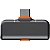 Microfone Sem Fio Hollyland Lark M2S Combo (2TX+1RX) USB-C/Lightning/Câmera - Space Gray - Imagem 4
