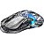 Mouse Gamer GravaStar Mercury M2 RGB Sem Fio - Preto Transparente - Imagem 1
