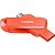Pendrive SanDisk Phone Drive USB-C 3.2 a USB-A 128 GB - Orange (SDDDC6-128G-G46NO) - Imagem 4