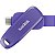 Pendrive SanDisk Phone Drive USB-C 3.2 para USB-A 128 GB - Roxo (SDDDC6-128G-G46PO) - Imagem 3