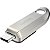 Pendrive SanDisk Z75 Ultra Luxe USB-C 128 GB - Prata (SDCZ75-128G-G46) - Imagem 1