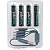 Pilha Recarregável Paleblue AAA 600 mAh USB-C - 4 unidades - Imagem 1