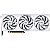 Placa de vídeo MSI GeForce RTX 5080 Ventus 3X OC Edition 16 GB GDDR7 - Branco (912-V531-202) - Imagem 2