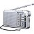 Rádio Portátil Panasonic RF-P150D AM/FM - Prata - Imagem 6
