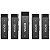 Sistema de Microfone Sem fio Boya BY-W4 (4TX+1RX) 4 Canais de Câmera - Preto - Imagem 1
