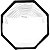 Softbox Triopo KS55 Octagonal 55cm - Imagem 2