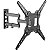 Suporte Articulado para TV FTX FTX68-443 23'' a 55'' 30 kg - Preto - Imagem 1