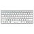 Teclado FTX B1000 Ultra Slim Sem Fio - Prata (Português) - Imagem 2